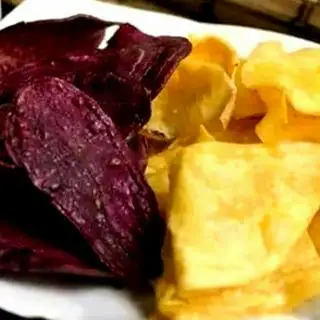 Túi 250gram khoai lang sấy mật ong mix vàng -  tím - 55.000 ₫ tại Ăn Vặt FB Bảo Khang - Yersin