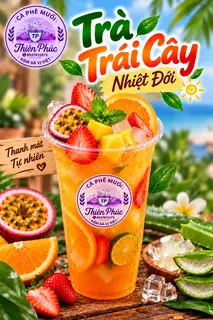 Hình ảnh TRÀ HOA QUẢ NHIỆT ĐỚI