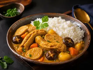 Cơm Cà Ri Chay - 45.000 ₫ tại Bếp Chay Bà Ba - Đường 19