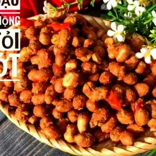 500gram đậu phộng rang tỏi ớt - 85.000 ₫ tại Ăn Vặt FB Bảo Khang - Yersin