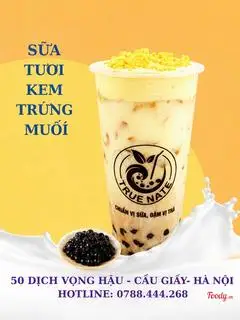 Hình ảnh Sữa tươi kem trứng muối