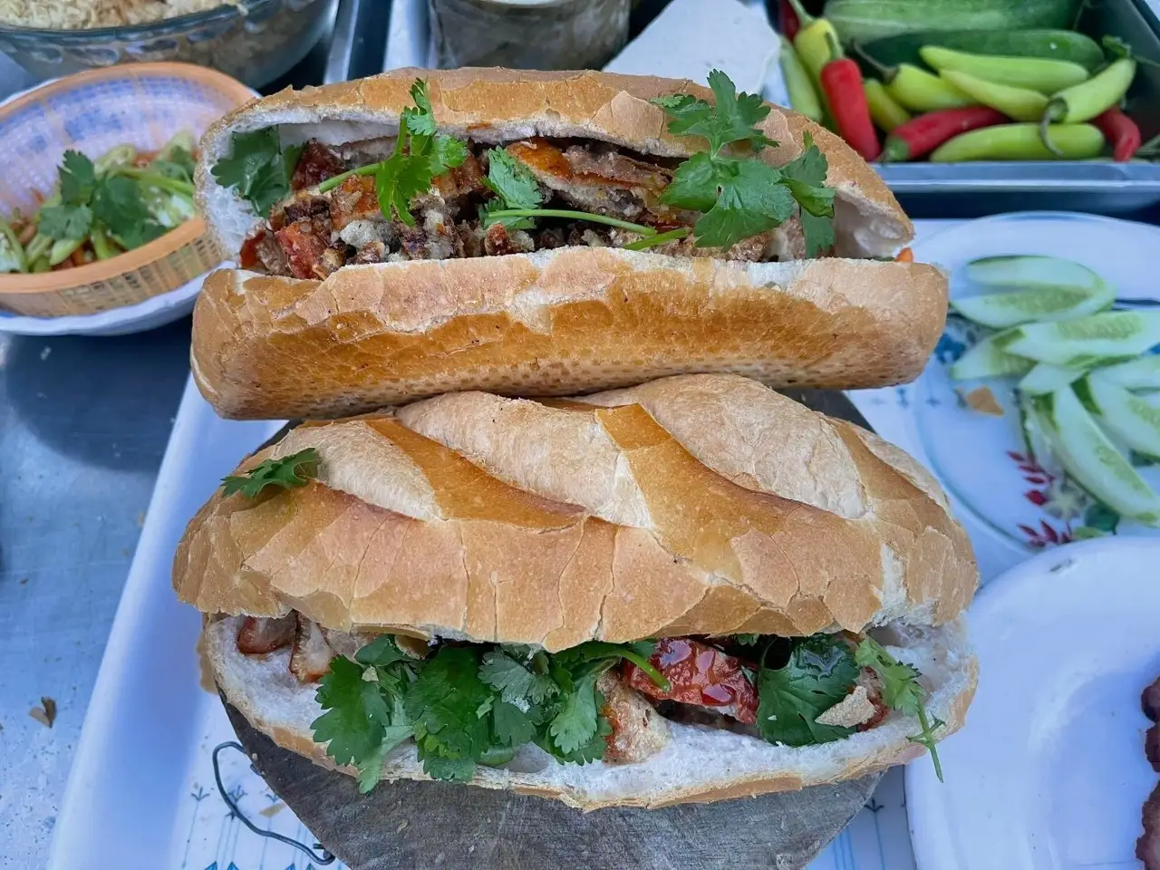 COMBO 5 Ổ BÁNH MÌ HEO QUAY DA GIÒN - 145.000 ₫ tại Bánh Mì Heo Quay A Tài - Phạm Thế Hiển