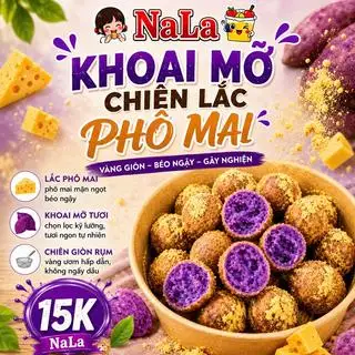 Khoai mỡ Chiên - 18.000 ₫ tại Bún Nước Tương, Gỏi Cuốn & Nước Ép Na La - Xô Viết Nghệ Tĩnh