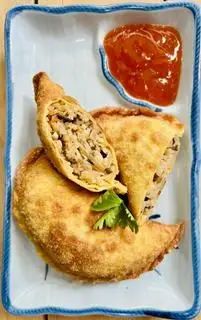 Bánh xếp chay (bánh gối) - 27.000 ₫ tại Bếp Chay Hữu Tâm - Cách Mạng Tháng Tám