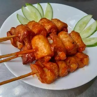 Xiên thịt nướng  chay - 15.000 ₫ tại Cơm Chay Trân Châu 213 - Chấn Hưng