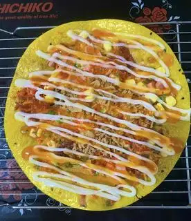 Hình ảnh bánh tráng nướng