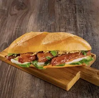 Hình ảnh Bánh Mì 2 Nem Nướng