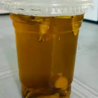 Hình ảnh trà gừng ,quế,mật ong ly lớn 900 ml