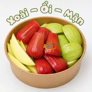 Hình ảnh Hộp xoài ổi mận - 500gr