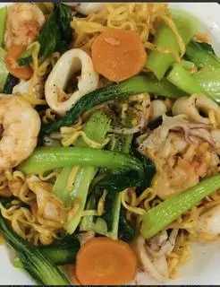 Hình ảnh mì xào hải sản 