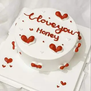 Hình ảnh Bánh kem iloveyou
