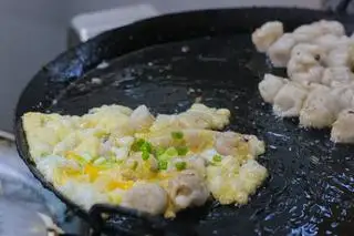 Hình ảnh há cảo +bánh 2 trứng