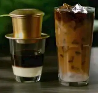 Hình ảnh CÀ PHÊ SỮA PHA PHIN