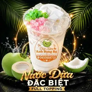 Hình ảnh Nước Dừa Đặc Biệt Full Topping - Ly Đại 