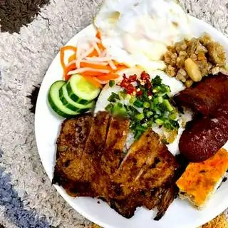 Hình ảnh Combo sườn trứng lạp xưởng - pepsi