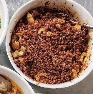 Sa tế tóp mỡ quán làm  - 5.000 ₫ tại Bún Bò Huế Hương Trà - Phạm Hùng