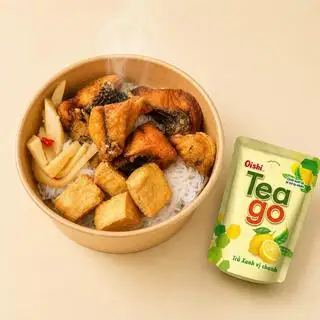 Hình ảnh (Tặng Oishi Tea Go) Bún Cá Chấm Nhỏ