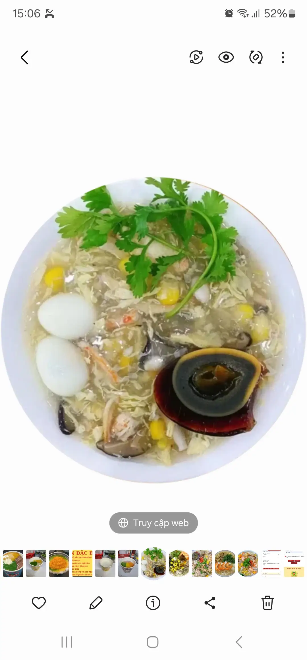 Hình ảnh Súp cua bắc thảo