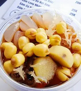 Hình ảnh Sâm Táo Đỏ Hạt Sen 