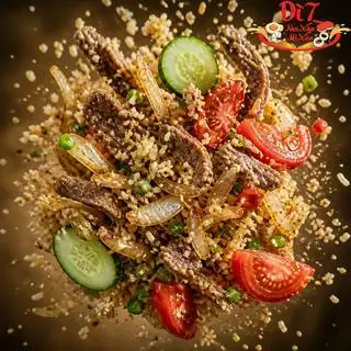 Cơm Chiên Bò - 44.000 ₫ tại Dì 7 - Nui Xào, Mì Xào & Cơm Chiên - Huỳnh Tấn Phát