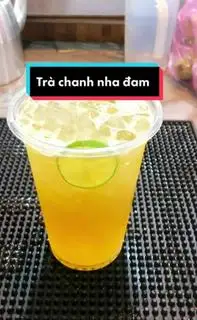 Hình ảnh trà chanh nha đam