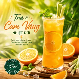 Hình ảnh Trà Cam Vàng Nhiệt Đới