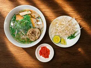 Hình ảnh Bánh Canh Hẹ Chả Cá - Giò Heo
