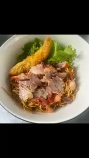 Hủ Tiếu Mì  Xá Xíu + Bánh Tôm  - 55.000 ₫ tại Thiên Kim - Hủ Tiếu Mì Khô - Lý Chính Thắng