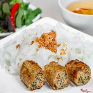 Hình ảnh Bánh cuốn mượt Nem tôm