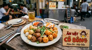 Combo Cá + Tôm + Bò - 25.000 ₫ tại Ăn Vặt Cô Bông - Chân Gà, Cá Viên Chiên & Mì Trộn - Chánh Hưng