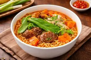 Bò Kho Mì Gói - 80.000 ₫ tại Bánh Mì Tô - Bò Kho & Xíu Mại - Đường D5
