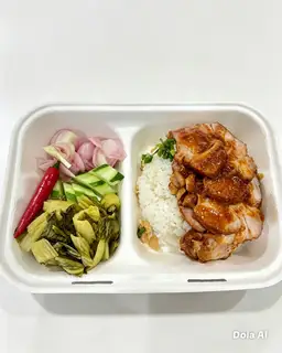 Hình ảnh Cơm Xá Xíu Mật Ong