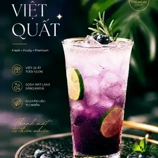 Hình ảnh Soda việt quất