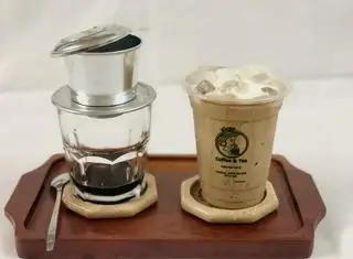 Cà phê muối size M - 28.000 ₫ tại Virgo Cafe & Cake - Cà Phê Muối & Bánh Crepe Sầu Riêng Tươi - Trần Xuân Soạn