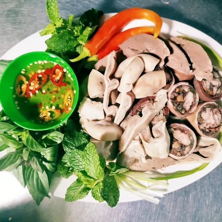 200g Lòng Heo Nóng Hổi Thập Cẩm Chuẩn Vị  Bắc  - 102.000 ₫ tại Cháo Lòng Nam Định - Cộng Hòa