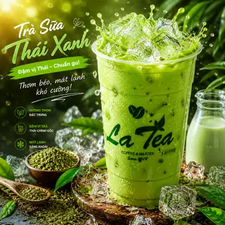 Trà Sữa Thái Xanh - 32.000 ₫ tại Trà Sữa LaTea - Nguyễn Kiệm