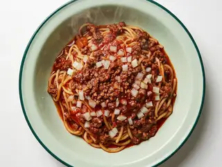 SPAGHETTI (MÌ Ý) Thịt bằm - 63.000 ₫ tại Tokbokki, Mì Tương  Đen & Ăn Vặt Nhà Ngọt - Nguyễn Ngọc Lộc