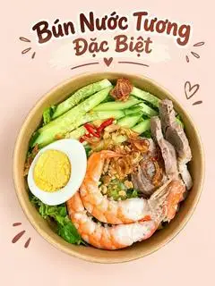 Hình ảnh Bún Nước Tương Đặc Biệt