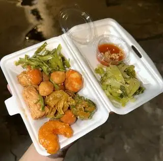 Hình ảnh Cá viên sốt mắm tỏi combo nhỏ