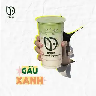 Gấu Xanh (Sữa Gấu Kem Matcha) - 44.000 ₫ tại Tiệm Rô - Trà Sữa Pha Máy & Trà Trái Cây - Đường Số 7