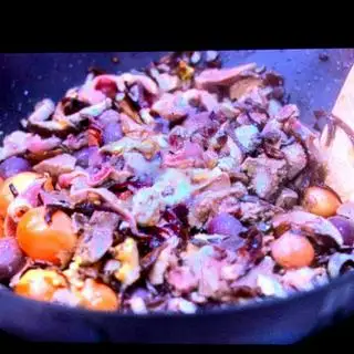 Hình ảnh Bún lòng mề