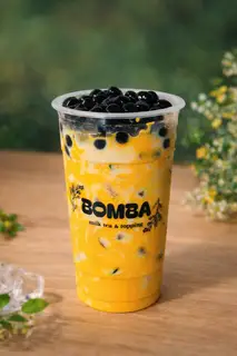 Trà sữa phô mai cam - 32.000 ₫ tại Trà Sữa & Topping - BOMBA - Đặng Thuỳ Trâm