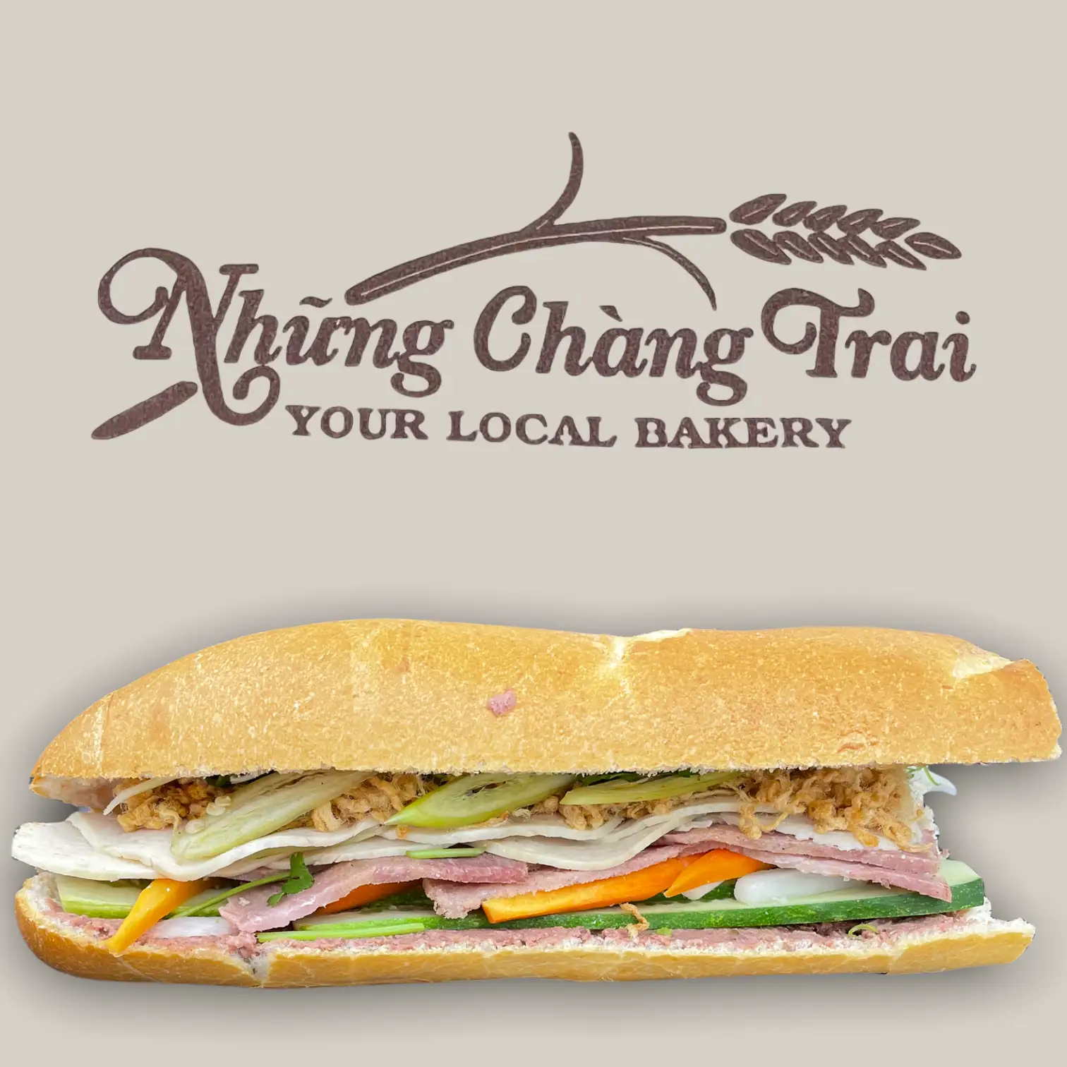 Bánh Mì Thập Cẩm - 38.000 ₫ tại Bánh Mì Những Chàng Trai - Thành Thái