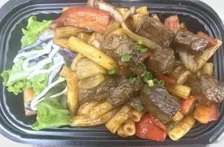 Nui xào bò lúc lắc - 83.000 ₫ tại Bliss Bistro - Món Ăn Âu Á Giá Việt - Trần Quý Khoách