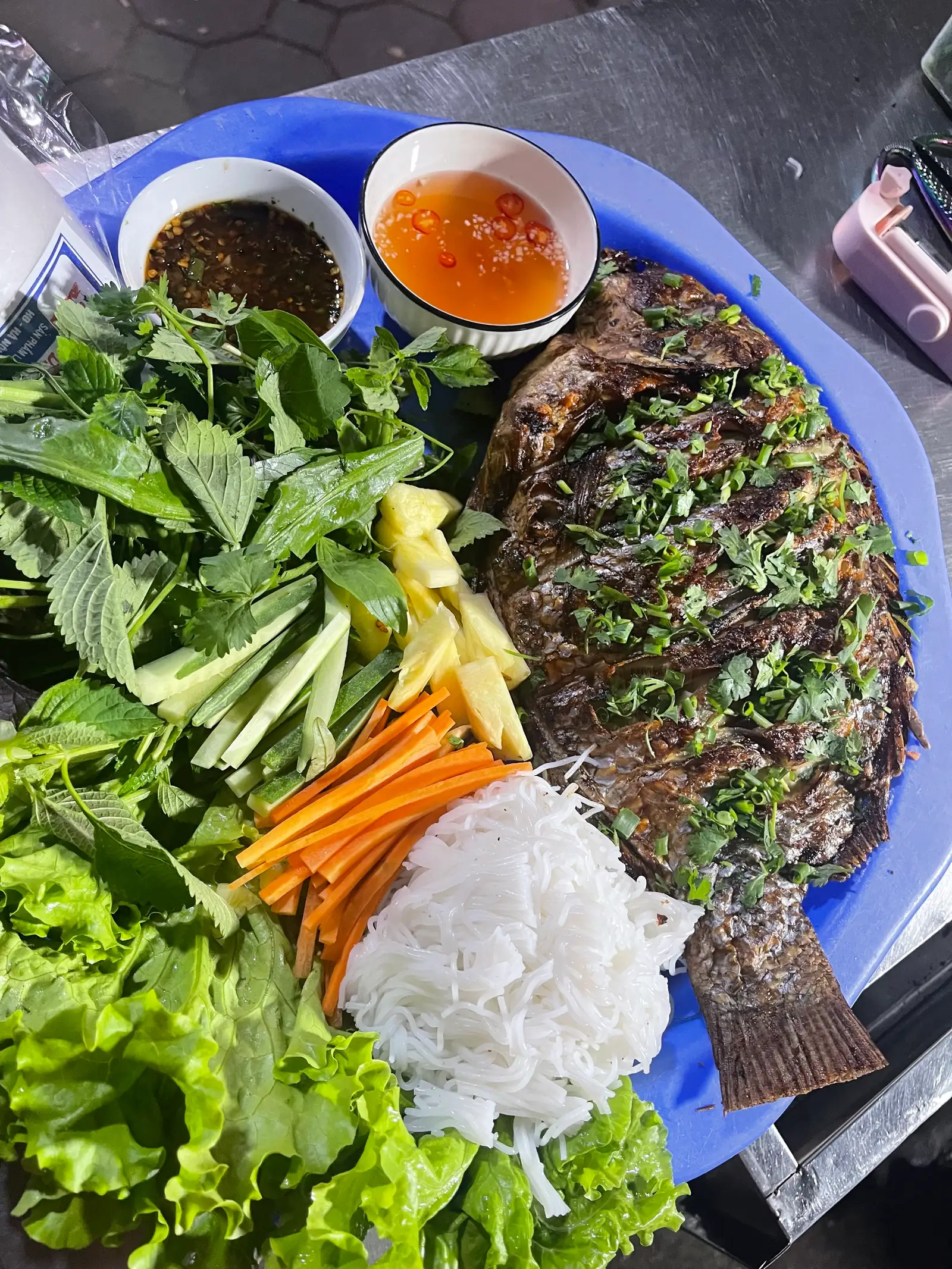 Hình ảnh Cá rô phi nướng - size lớn