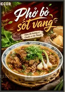 Hình ảnh PHỞ BÒ SỐT VANG