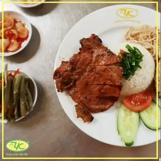 Hình ảnh cơm sườn bì