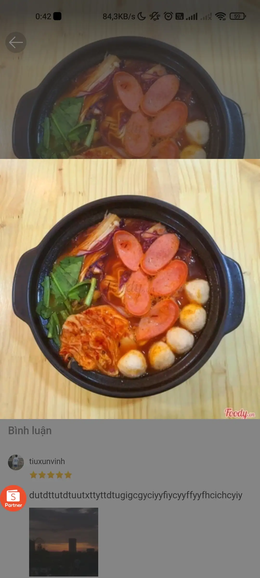 Hình ảnh Mì Cay Kim Chi-Xúc xích