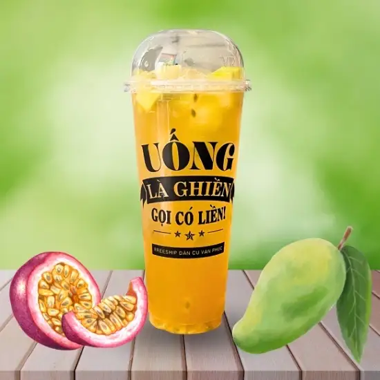 Hình ảnh Trà Xoài Chanh Dây 700ml