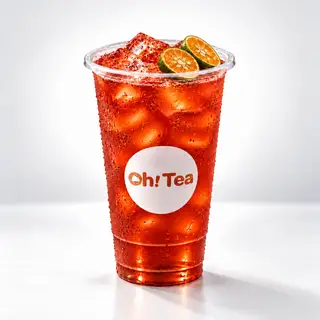 Hình ảnh Trà tắc thái đỏ hạt chia